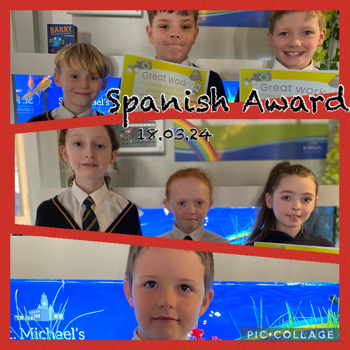 stmichaelscps's tweet photo. So much to celebrate this week, well done to our value winners and spanish award winners🏆 https://t.co/wnCxr4hX0t