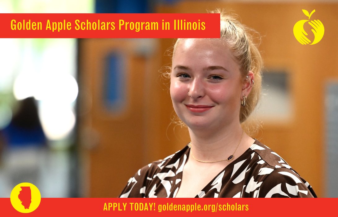 🌅📓 Passionate about making an impact? The Golden Apple Scholars Program in Illinois empowers you to do just that. Apply today for the opportunity to receive up to $23,000 in financial assistance and embark on your journey to inspire young minds: goldenapple.org/scholars