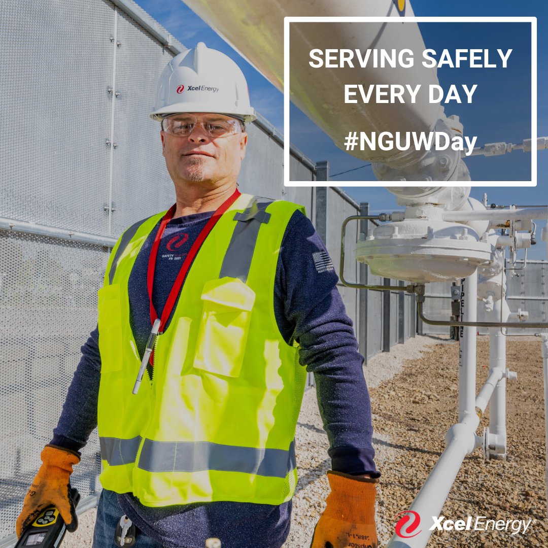It’s Natural Gas Utility Workers’ Day! Working with gas requires specialized training where safety is the number one priority. We’re proud of the work they do to heat homes and businesses safely and reliably. 👏 👷‍♂️ 👷‍♀️ #NGUWDay #gasworkersday #XEProud