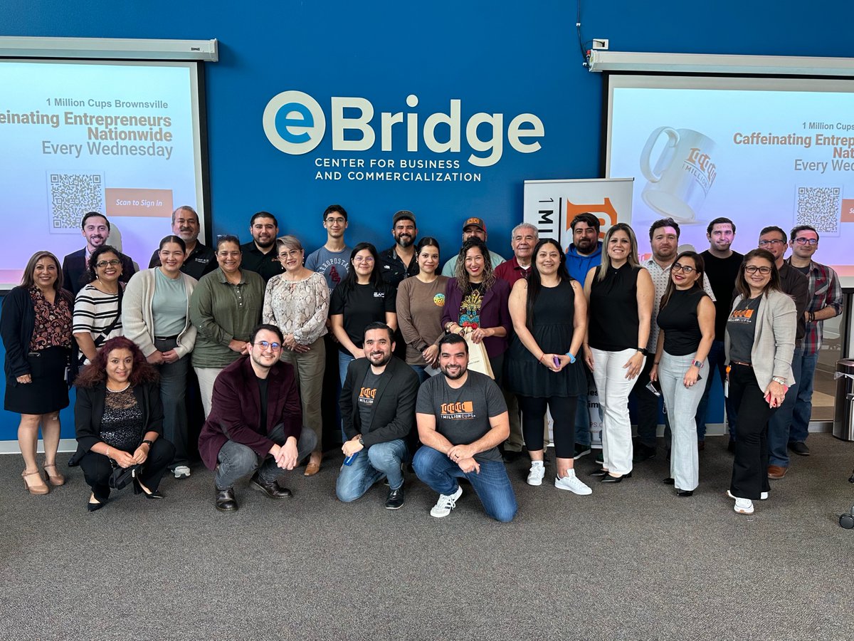 In a recent visit to <a href="/1millioncupsbtx/">1 Million Cups Brownsville</a>, we stumbled into a world brewing with entrepreneurial spirit.

In this vibrant gathering, the attendees were as diverse as they come, a beautiful blend of bi-national visionaries from both Mexico and the USA 🇲🇽🇺🇸