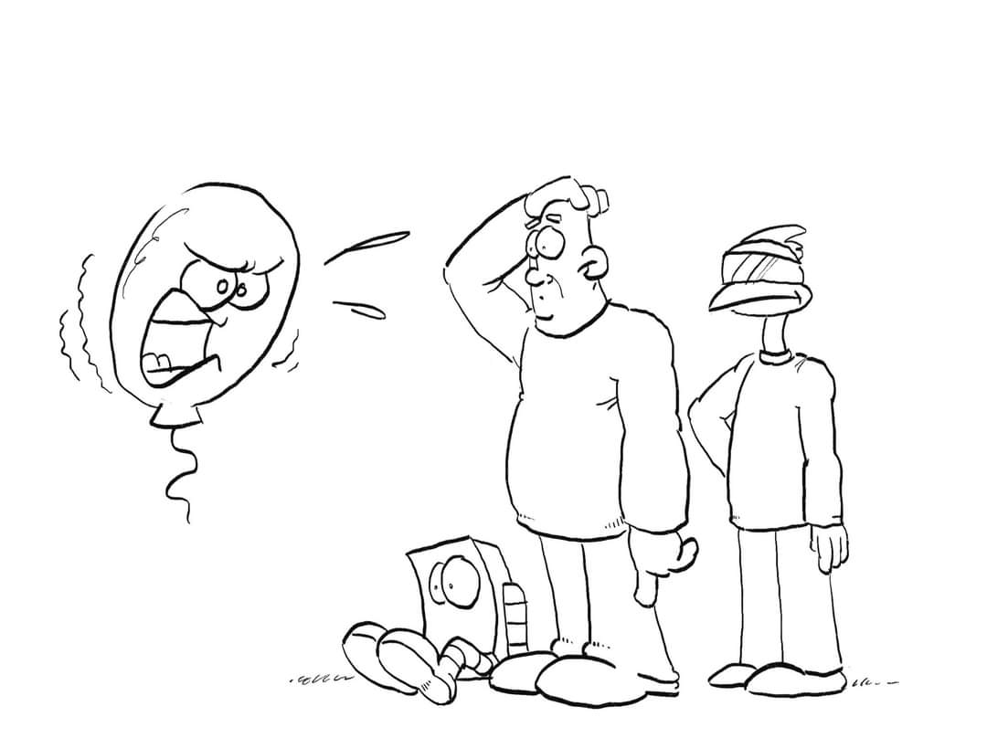 NEW Dave Sim tribute cover to Jeffrey Catherine Jones' masterpiece "Idyl". 
NEW story of the 90s indie classic "Wandering Star" by Teri S. Wood herself!! 
And me:)
All in James Banderas-Smith's "Papa Balloon and Cactus" issue 4!  kck.st/48CTMwm