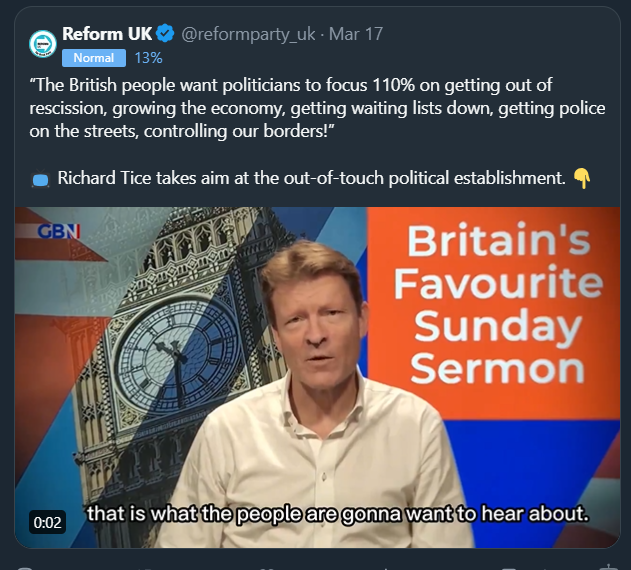 Larry_Mogridge's tweet image. "Richard is a student unencumbered by talent or discernible skill who needs do a lot more work on his Maths and Spelling before presenting his project to the class next time.  Could do better, D minus at most...." 
#Rescission