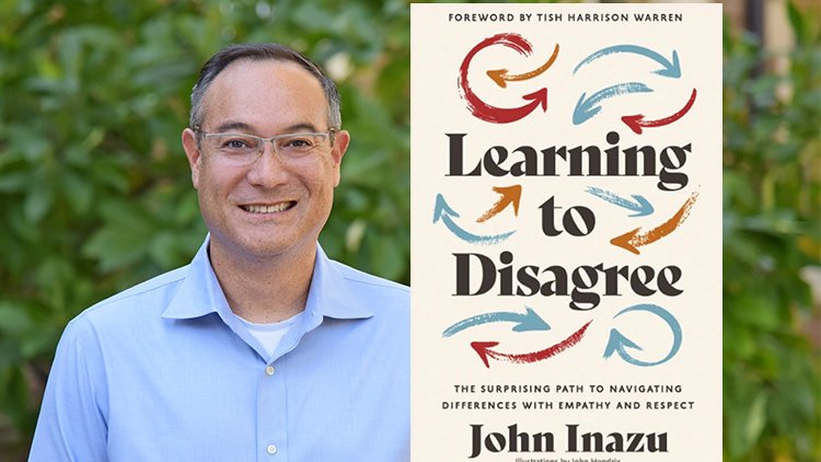 Professor @JohnInazu will discuss his new book 'Learning to Disagree: The Surprising Path to Navigating Differences with Empathy and Respect' across the country in the coming months: Florida to Minnesota & New York to Arizona! See the full schedule at jinazu.com.