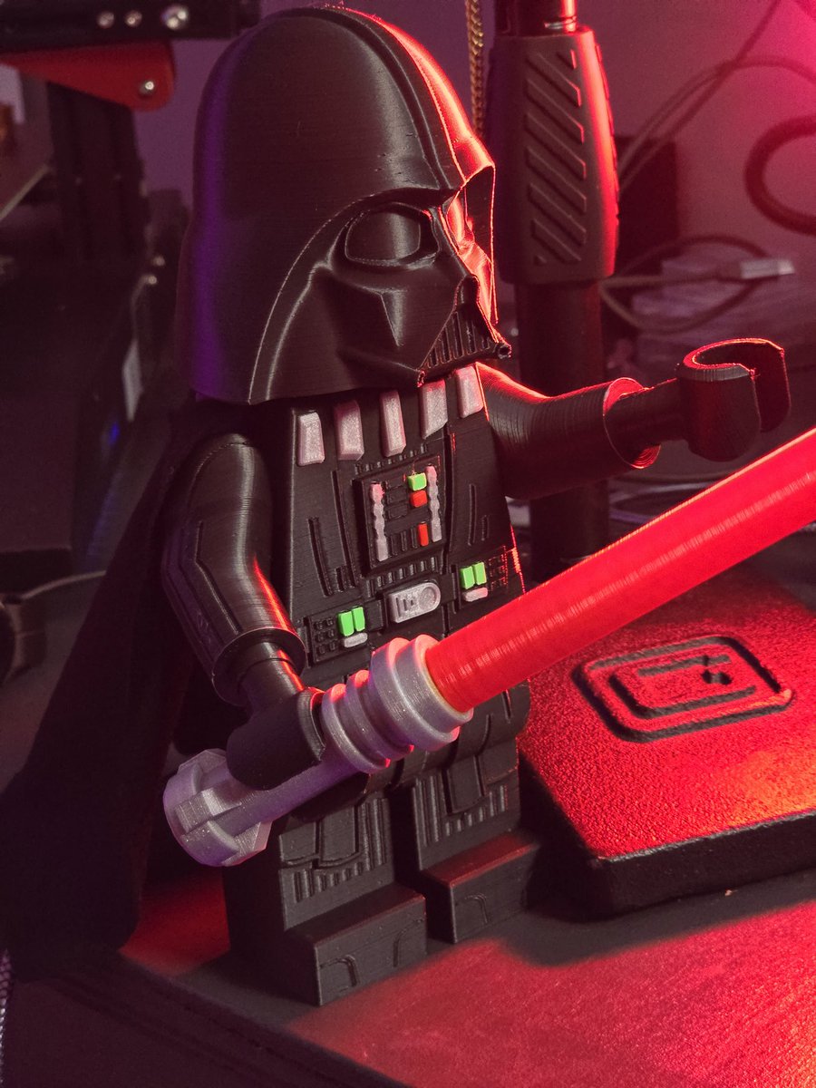 SaveDedaTTV's tweet image. Latest Darth Vader 3d Lego print