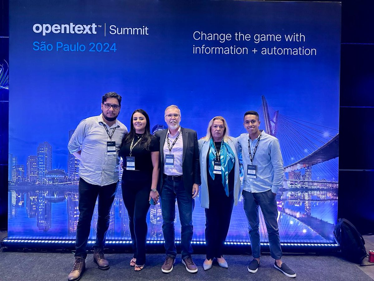 acorpdobrasil's tweet image. Participamos no #OpenTextSummit2024 em SP, com diversas inovações e ideias compartilhadas, mostrando como podemos nos preparar para os desafios de 2030. Foi um dia repleto de aprendizado, trocas valiosas e conexões com líderes empresariais globais e especialistas da @OpenText.