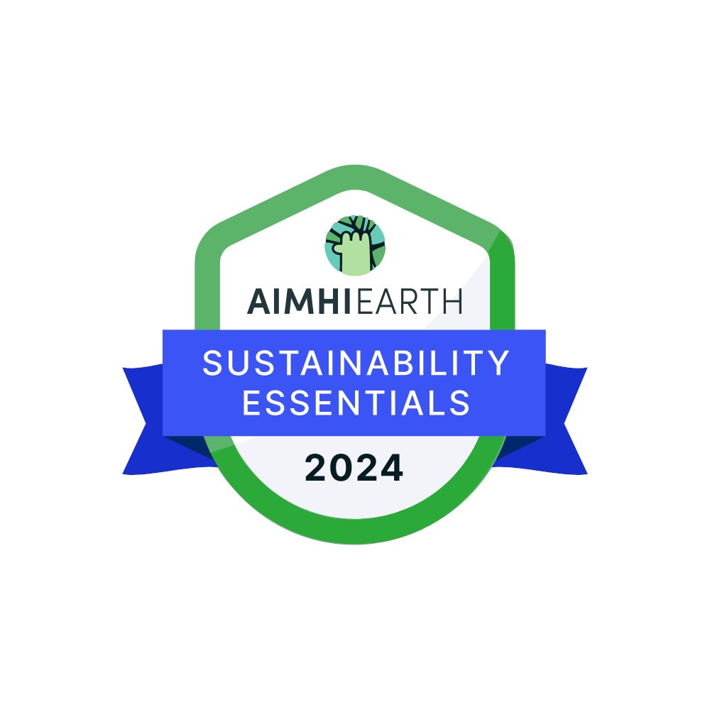 Happy to share I've received certification for completing the @WeAreALBERT x @AimHiLive Climate Essentials Masterclass! verified.sertifier.com/en/verify/7048…