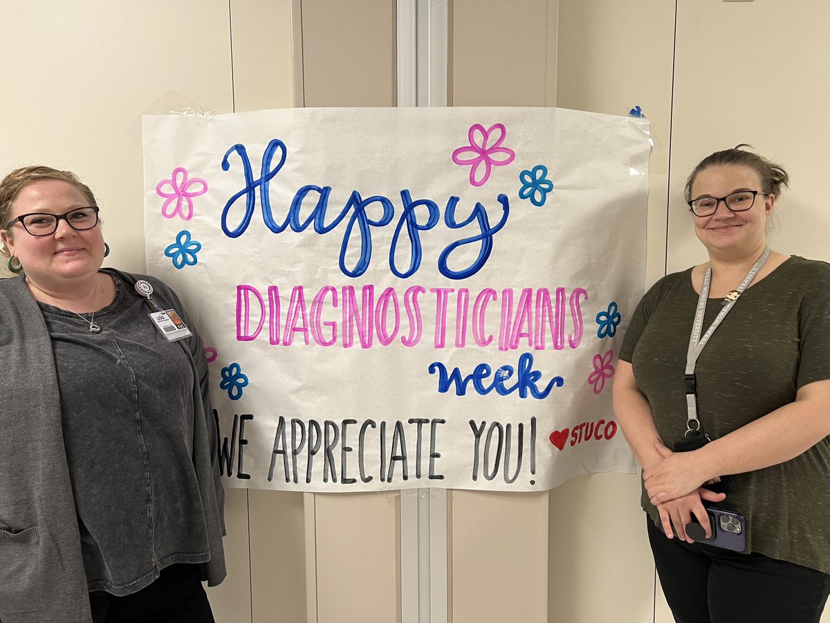Happy Diagnostician’s Week to our amazing Diagnosticians!! Thank you for all you do for our students! #HPND