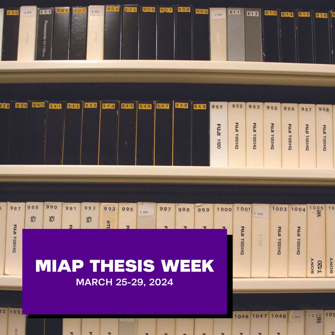 Thesis Week is approaching! RSVP at the linktree in bio.
