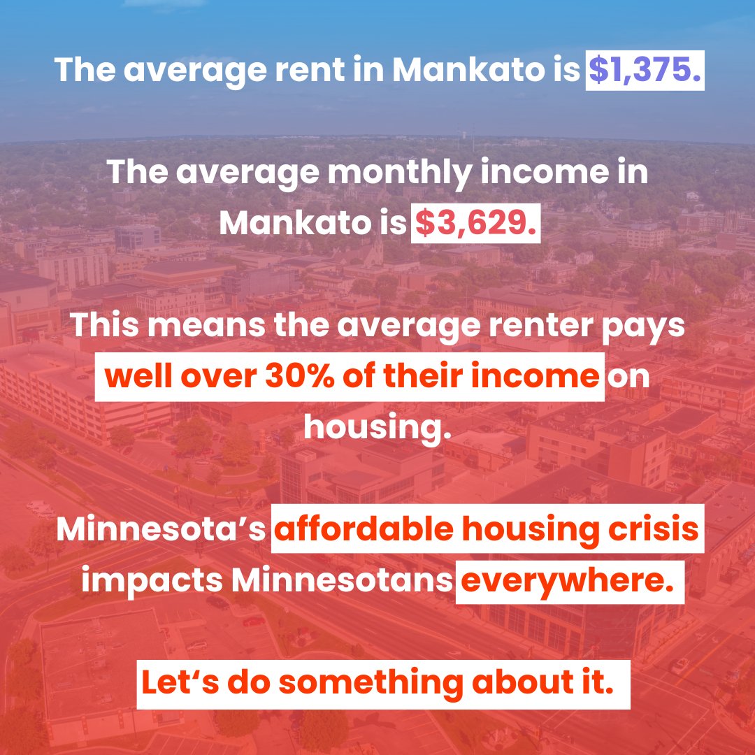 Take action at bringithomeminnesota.org/sign-up.
#BringItHomeMN #endhomelessness #homelessnessprevention #MNLeg #Mankato