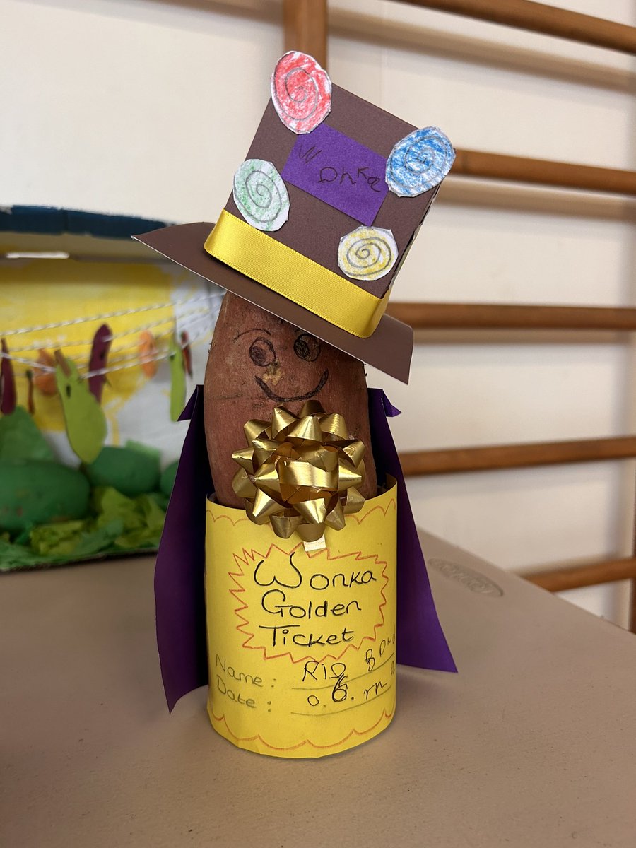 ElpRosedale's tweet photo. Sneak Peak ๐จโผ๏ธWe are so excited for World Book Day tomorrow! Here are a few potato character entries! Dare we even say there could be MORE! #WorldBookDay #RPSReading https://t.co/dMjTgFqBEu