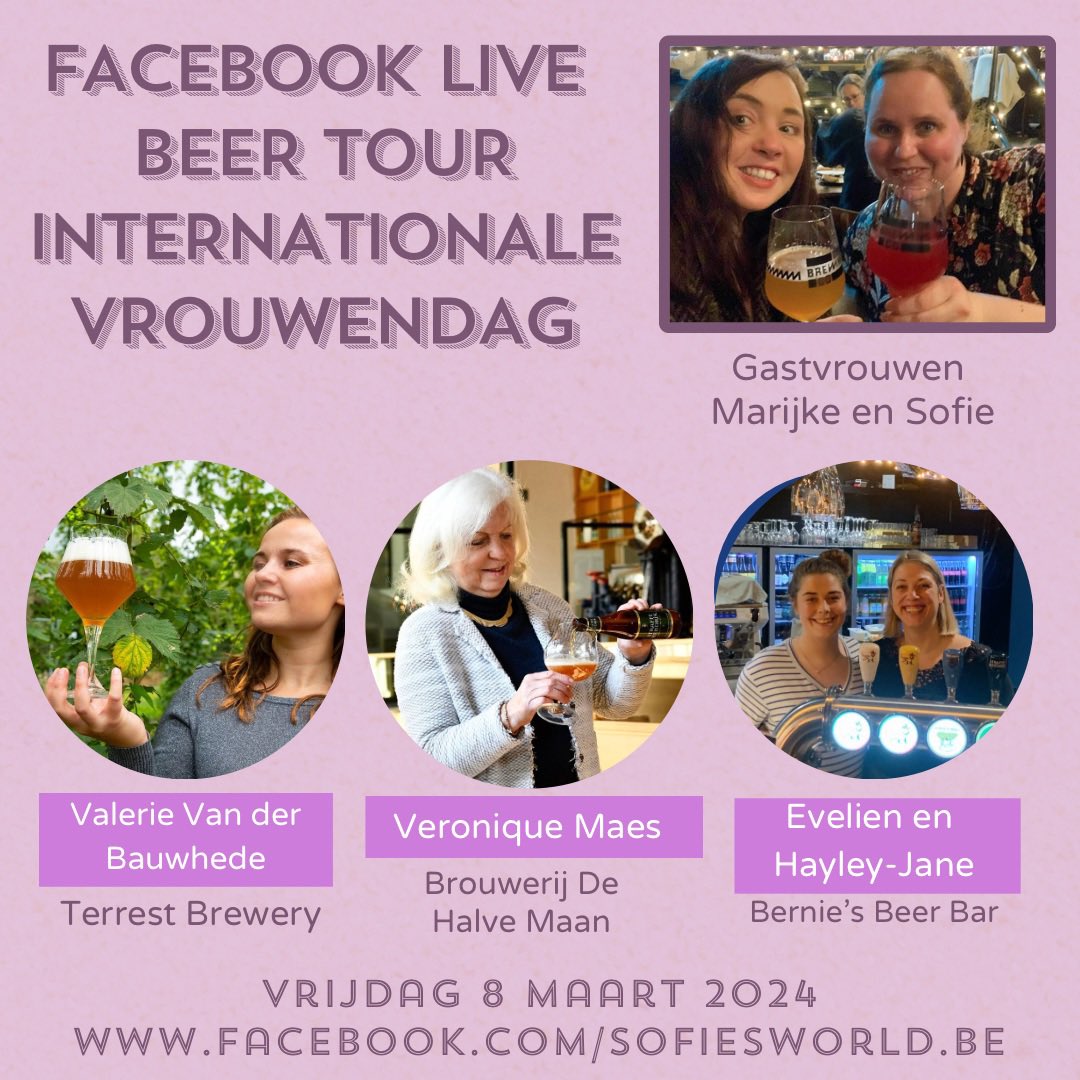 🥳🥳🥳 Let’s gooo!!! 
#vrouwenindebierwereld #Internationalevrouwendag