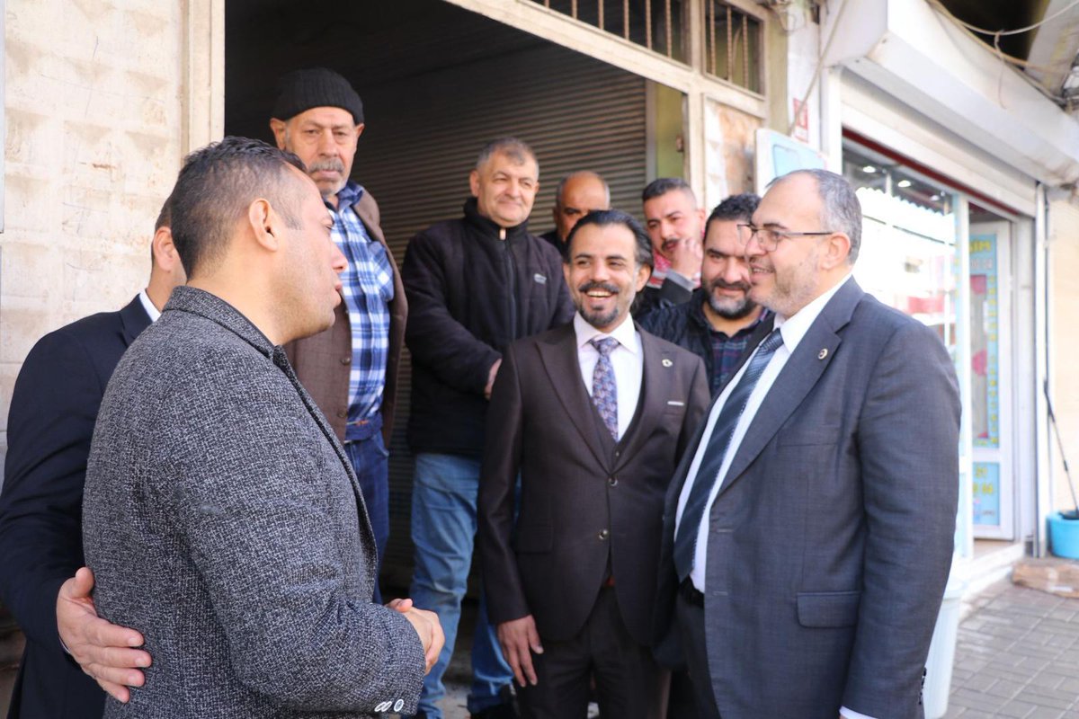 📍 Reyhanlı 
Büyükşehir adayımız Necmeddin Çalışkan ve Reyhanlı adayımız Kasım Alkurtar ile birlikte esnaflarımızla güneşli güzel günleri düşledik.

Adım adım
Sokak sokak
Başka bir Reyhanlı mümkün!