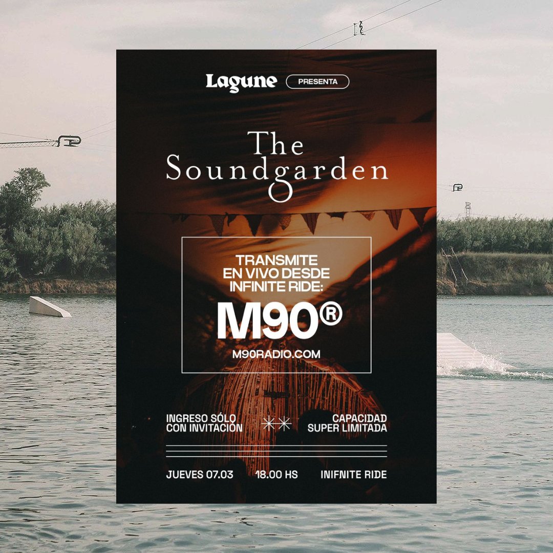 ¿Quién se apunta? 🌿
 M90 y una nueva transmisión en vivo de The Soungarden junto a Lagune en Infinite Ride
m90radio.com/noticias/este-…
