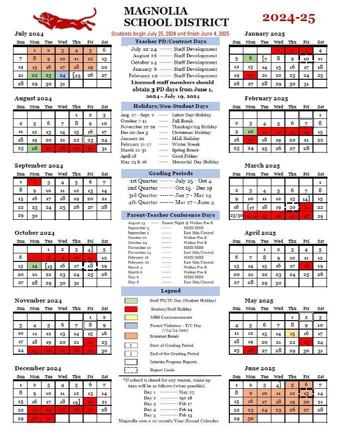 Magnolia 2024-25 Calendar magnoliaschools.net/article/149605…
