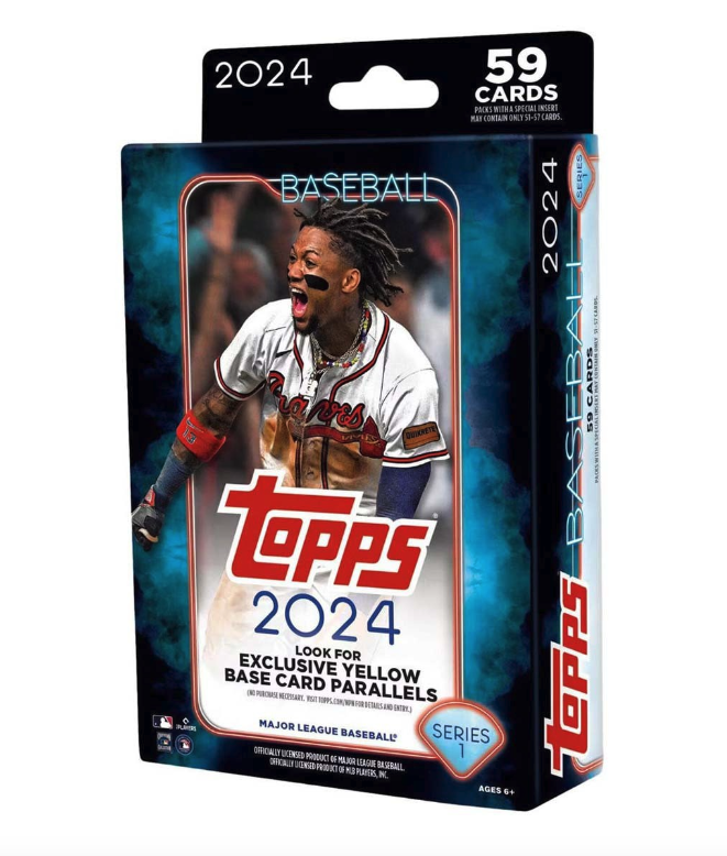 SOLELINKS's tweet photo. Ad: 2024 Topps Series 1 Baseball Boxes on Scheels

Blaster:https://t.co/IDSp4nZ96d
Hanger:https://t.co/zfjvlUnIVr https://t.co/Y4DSRkH7K4