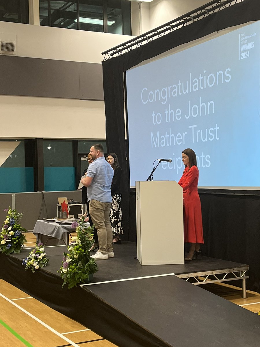 The award ceremony has begun! We are so proud of our students and we wish them all the best in their future endeavours. #JohnMather2024