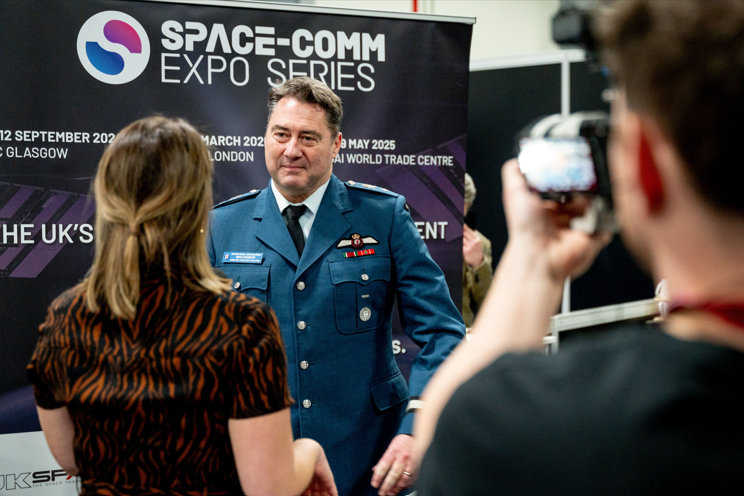 SpaceCommExpo tweet picture