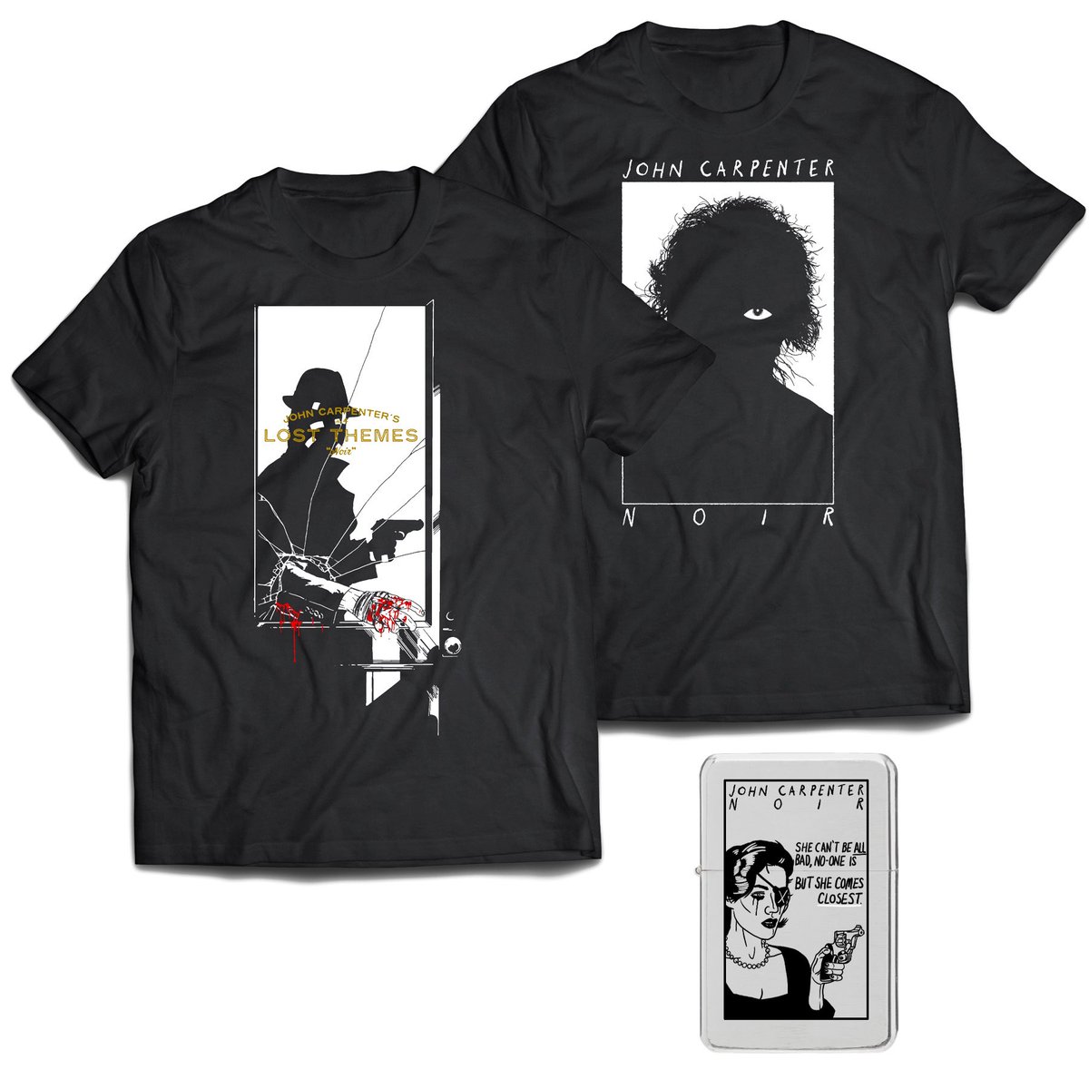 ! @SacredBones has 3limited edition merch items, all designed by Boneface, up for pre-order now. We have the Evil Eye T-Shirt, the Death's Door T-shirt, and a super special flip top lighter. order while supplies last! sacredbonesrecords.com/collections/me…