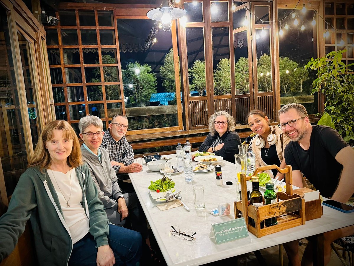 AWorldofGoodPod's tweet photo. A quick look at Andrew and Nate cooking some Thai food at the Regional Coordinators meeting in January.

Listen to the new episode with Nate and Stacy Tatman talking about the Church of God in Europe &amp; the Middle East. 🌏🎙️

https://t.co/bMx3DFZdCK https://t.co/feEbTly6Hn