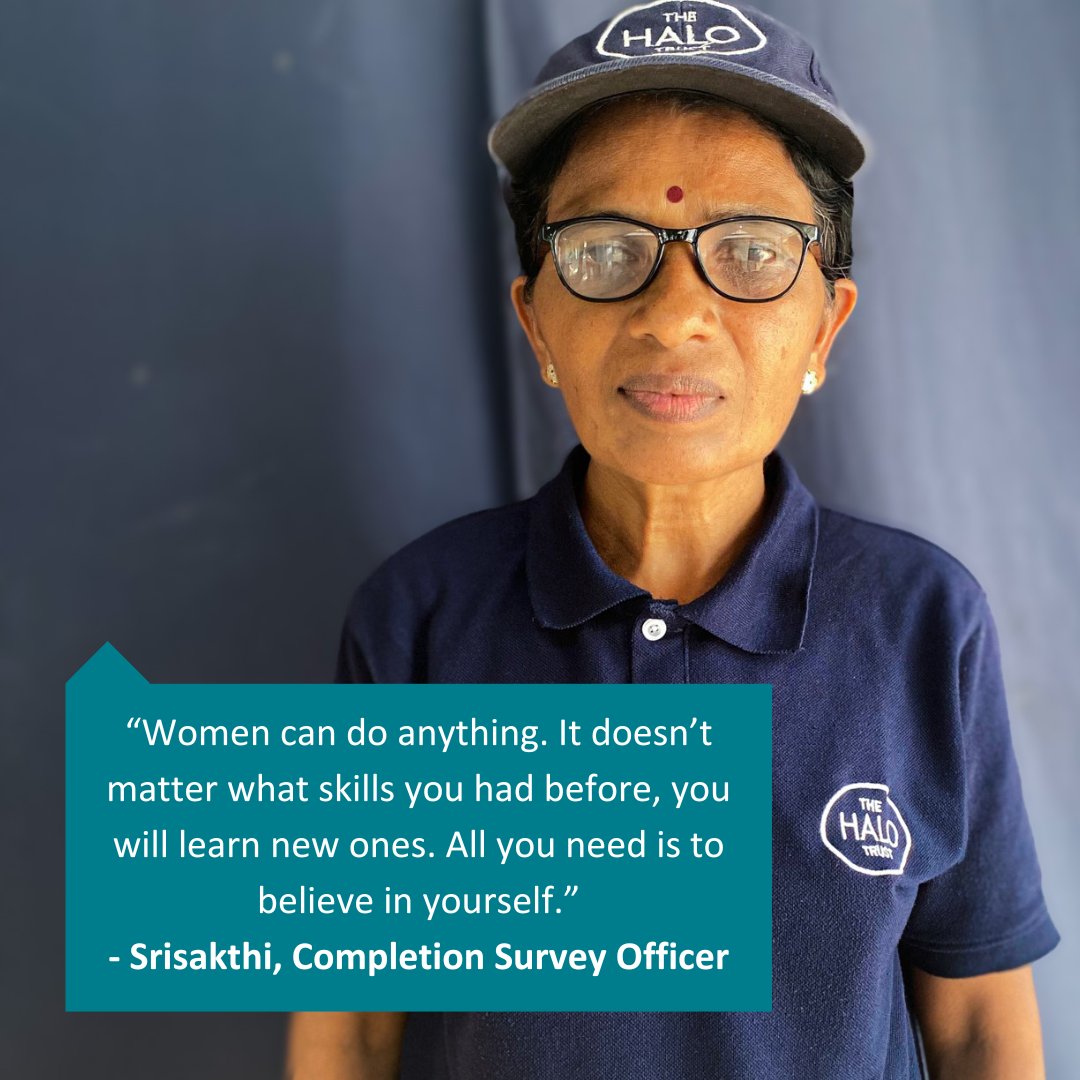 TheHALOTrust's tweet image. Meet the women of HALO Sri Lanka 🇱🇰, working hard every day to make their communities safe. Self-belief and determination not only help achieve your own goals, but paves the way for other women to do the same. ✊ 

#InternationalWomensDay #IWD2024 #InspireInclusion