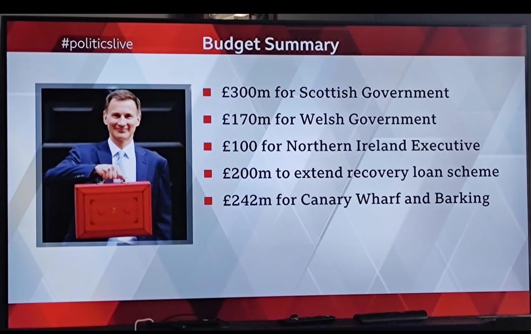 NI got an absolutely terrible deal in today's budget.