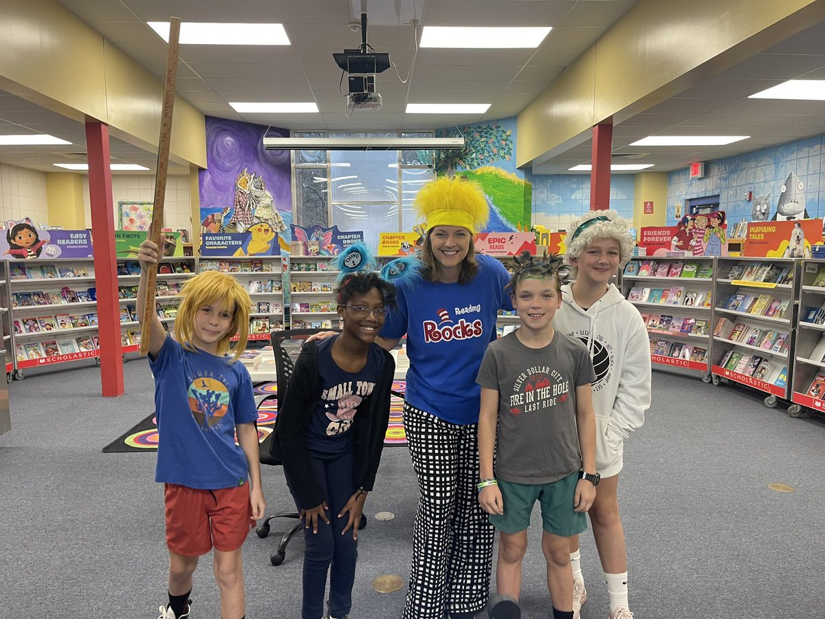 Crazy Hair Day &amp; Book Fair! ❤️📚 <a href="/JeffersonlrPta/">JeffersonLR PTA</a>