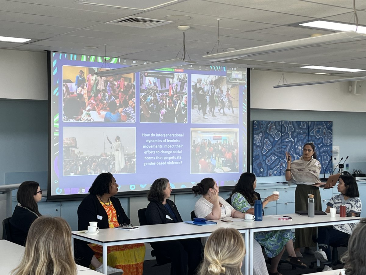 _CEVAW's tweet image. At @_CEVAW, every day is a day to celebrate #women.

However, this week, CEVAW hosted its first #IWD event since starting Research.

Held at @UniMelb, we heard from CEVAW research fellows, education staff, as well as our Indigenous Graduate Project Officer.

Watch this space🌏