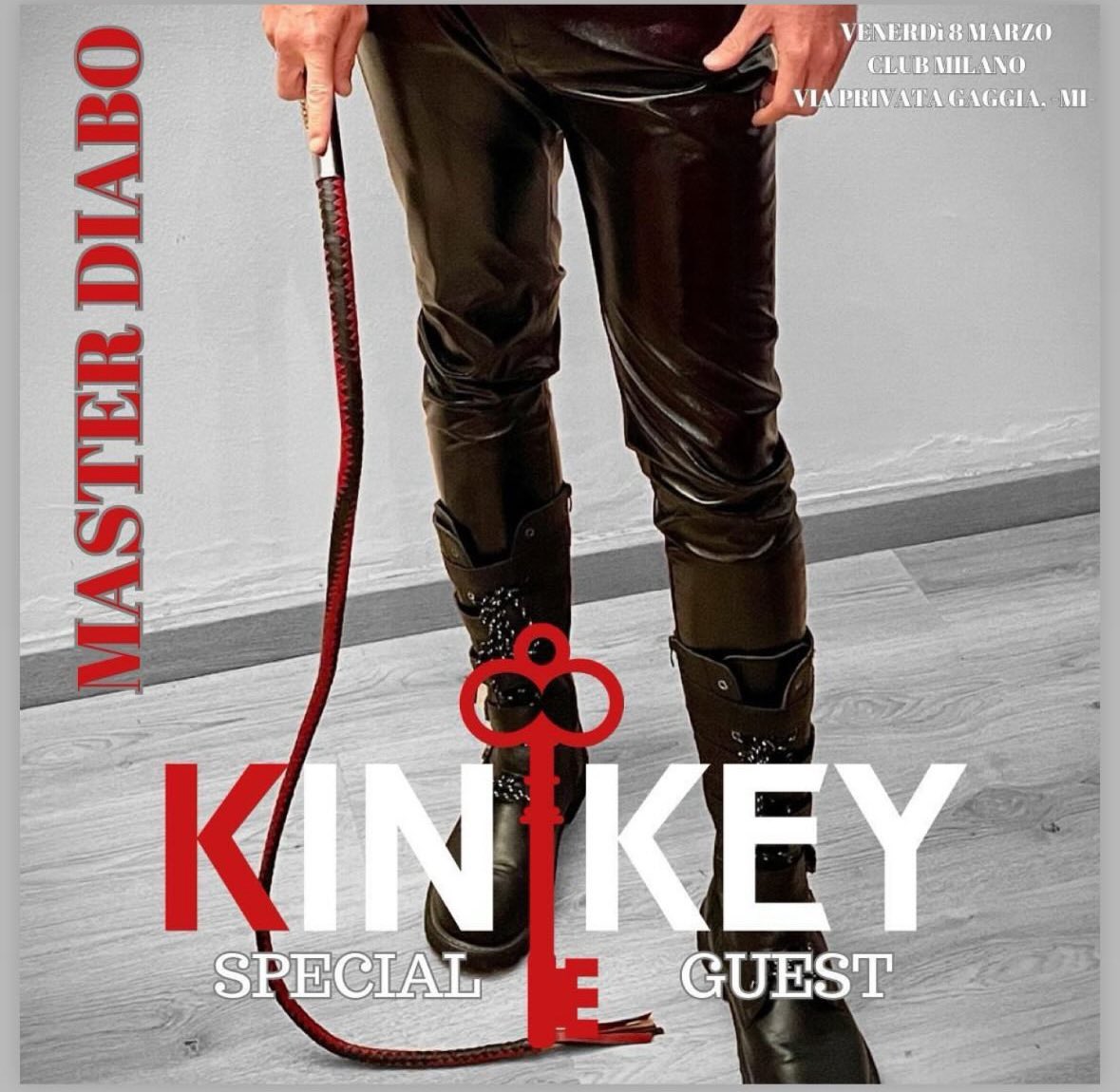 Venerdì 8/3 nuovo appuntamento al KinKEY! 
Con <a href="/Miss_Eva_Medea/">♔ ᙏіss ᙓ᥎ᥲ ᙏᥱძᥱᥲ ♔</a>, <a href="/LadyBooty74/">Lady Booty</a>, <a href="/SofiaLibero_/">Sofia Libero</a>, <a href="/paoloanfibio/">Paoloanfibio</a>, @MissLizzBeast e tanti altri amici per divertirsi tutta la notte.
Info ⬇️ 
#playparty #master #mistress #slave