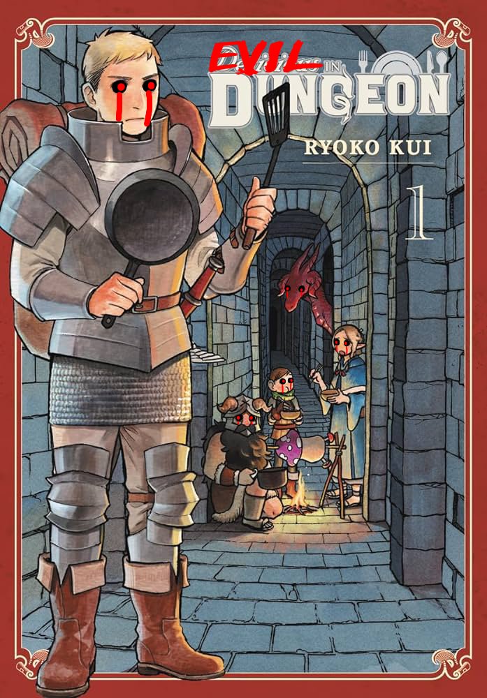 flederknochen's tweet image. this is my dungeon meshi.... just a glimpse into my sick and twisted mind