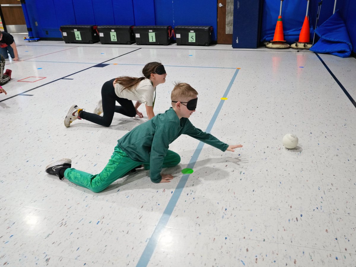 dbqschools's tweet image. As a @SpecialOlympics Unified Champion School, Eisenhower Elementary is proud to celebrate #InclusionWeek! Students had a blast participating in a Beep Ball demonstration led by the IA Educational Services for the Blind and Visually Impaired. #FunForAllAbilities #ChooseToInclude