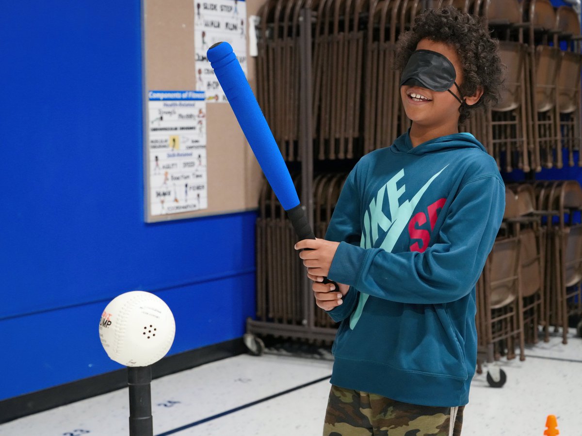 dbqschools's tweet image. As a @SpecialOlympics Unified Champion School, Eisenhower Elementary is proud to celebrate #InclusionWeek! Students had a blast participating in a Beep Ball demonstration led by the IA Educational Services for the Blind and Visually Impaired. #FunForAllAbilities #ChooseToInclude