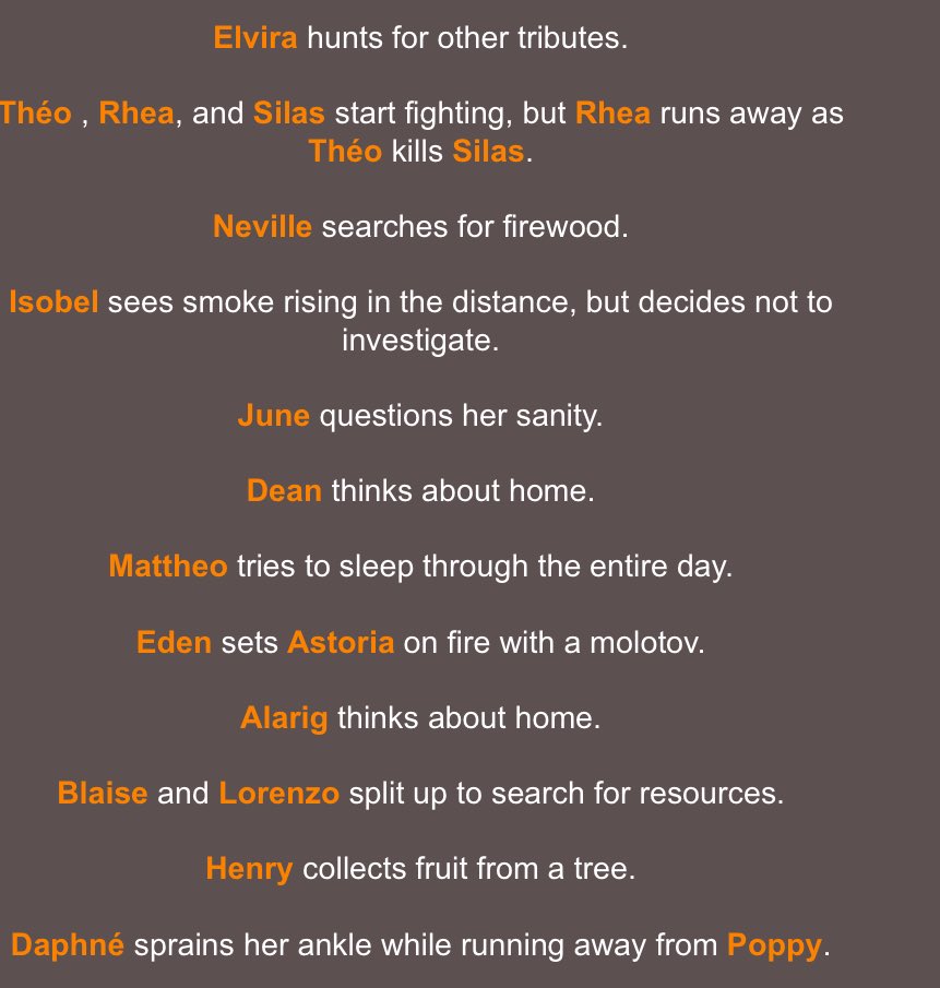 GOSSIPFOUNDERS's tweet photo. 𝐉𝐎𝐔𝐑 𝟐 : June pleure comme une grosse victime alors que Blaise et Theo deviennent de vrais tueurs. Une -pas si- étonnante alliance se fait entre Daphne, Eden, Elvira et Matt. Et première fois qu’on voit Rhea fuir un combat. On espère qu’elle va vite se reprendre. https://t.co/bGPTOxuXbz