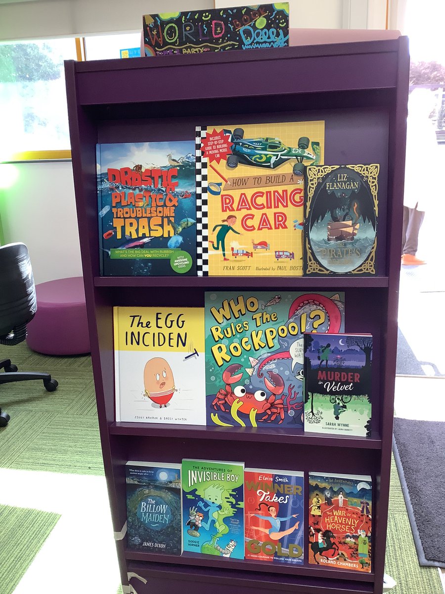 Thank you @imaginecentre for this lovely selection of books. Our Reading Ambassadors have made a great display of them ready for #WorldBookDay2024 Schools can subscribe to Just Imagine here: takeonebook.org/subscribe/?ref… @Stfagansadmin