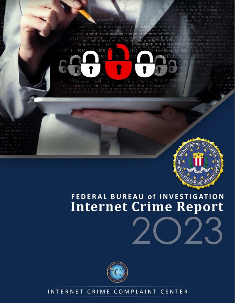 NEW: The #FBI's Internet Crime Complaint Center released its 2023 Internet Crime Report. The good news? More of you are reporting suspected internet crimes. The not-so-good news? Reported losses are up 22%, exceeding $12.6 billion! Learn more: fbi.gov/news/blog