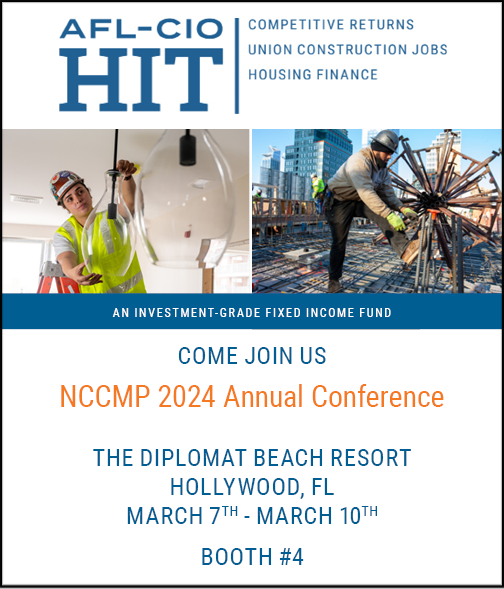 aflciohit's tweet photo. The @aflciohit looks forward to seeing you at NCCMP’s 2024 Annual Conference from March 7 – 10. Stop by booth #4 to say hello to our staff and learn more about the HIT.

#aflciohit #NCCMP https://t.co/c2G68j0waH