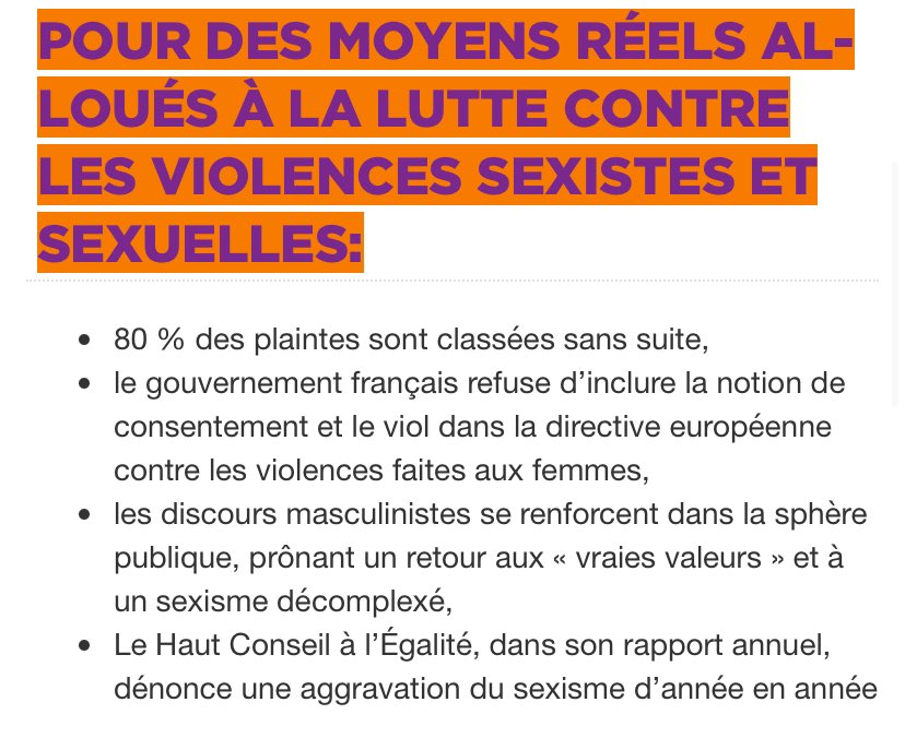 Marre d’une société qui minimise les violences faites aux femmes! Hommes et femmes, tous dans la rue vendredi 8 mars! #egapro #8mars2024 #CFDT cfdt.fr/upload/docs/ap…