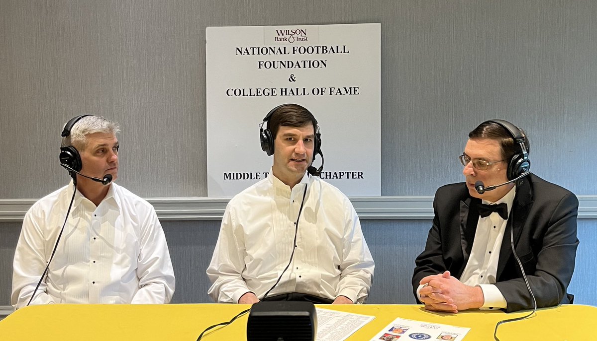 Wally Conyers, former Vanderbilt football player & current President of the @NFFofMiddleTN, joins us now on @ThePlasterShow