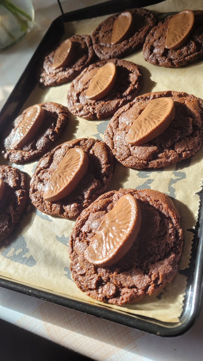 These Terry's chocolate orange cookies are so moreish, I just want to keep eating them 😂

#Baking
#ChocolateOrange