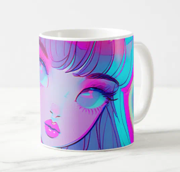 azuredrops's tweet photo. Look at this adorable coffee mug featuring a cute anime girl! 🌸☕️ It's the perfect way to add some fun and flair to your morning routine. Who else loves it? https://t.co/V186x0kd0L