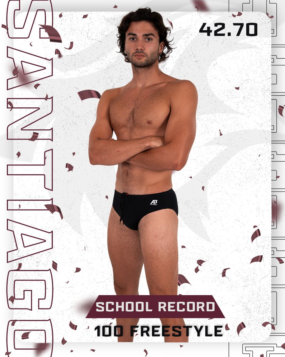 𝙉𝙀𝙒 𝙎𝘾𝙃𝙊𝙊𝙇 &amp; 𝙋𝙊𝙊𝙇 𝙍𝙀𝘾𝙊𝙍𝘿 🤩

Alex Santiago sets the new 100-yard freestyle program and pool record with a speedy 42.70!