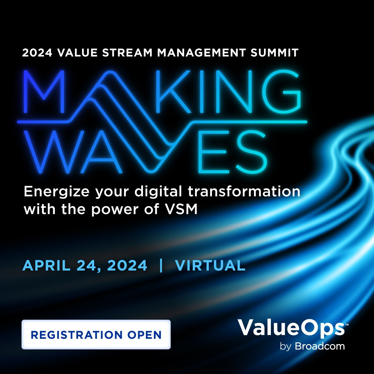 moroskiler's tweet photo. Join us for @Broadcom’s exclusive fourth annual #ValueStreamManagement Virtual Summit on April 24 from 11am-3pm EDT! Join us and focus on what matters most by harnessing the power of VSM to optimize your #digitaltransformation! 

@BroadcomVSM #AI
 https://t.co/vOFhRHyYFo https://t.co/6C4dPuqOXS
