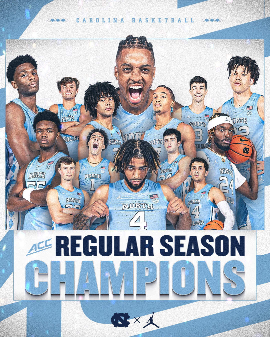 UNC North Carolina Tar Heels Basketball 2015 2016 Promo Poster Paige Campus  View | eBay