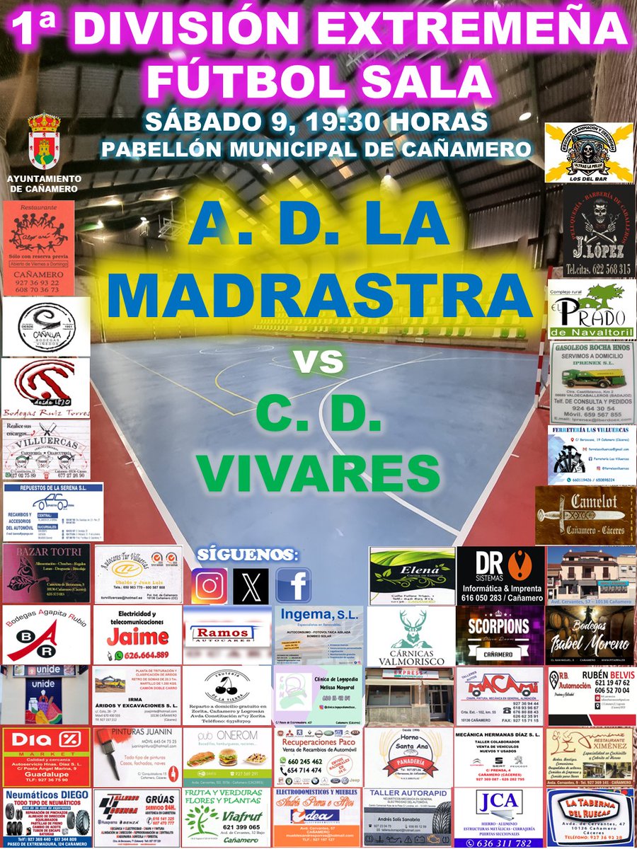 No sabemos que planes tienes para el fin de semana, pero nosotros tenemos la agenda repleta.....
Si quieres, puedes acompañarnos....
Vamos a por todas ⚽️⚽️⚽️
Somos equipo 💪💪💪