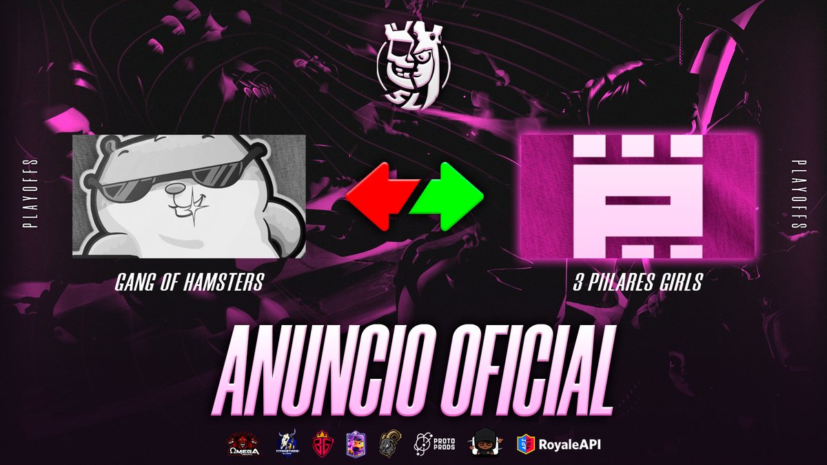 CR_Supremacy's tweet photo. 🟣 𝑶𝑭𝑭𝑰𝑪𝑰𝑨𝑳 𝑨𝑵𝑵𝑶𝑼𝑵𝑪𝑬𝑴𝑬𝑵𝑻 🚨

Debido a una infracción grave de parte del equipo @GangofHamsters, quedan expulsados de manera indefinida de la competencia. En su reemplazo el equipo @PilaresGaming entra como 4ta plaza del Grupo A.

#SMCY2024 #WeAreSG👩🏻‍🎤 https://t.co/o6hiGOZ0J9