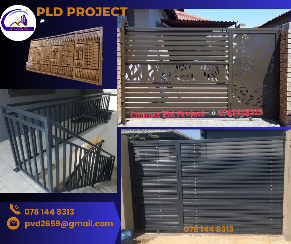 We are professional in welding , we deliver and install all types of gates in Gauteng. Please contact us in this number 0781448313