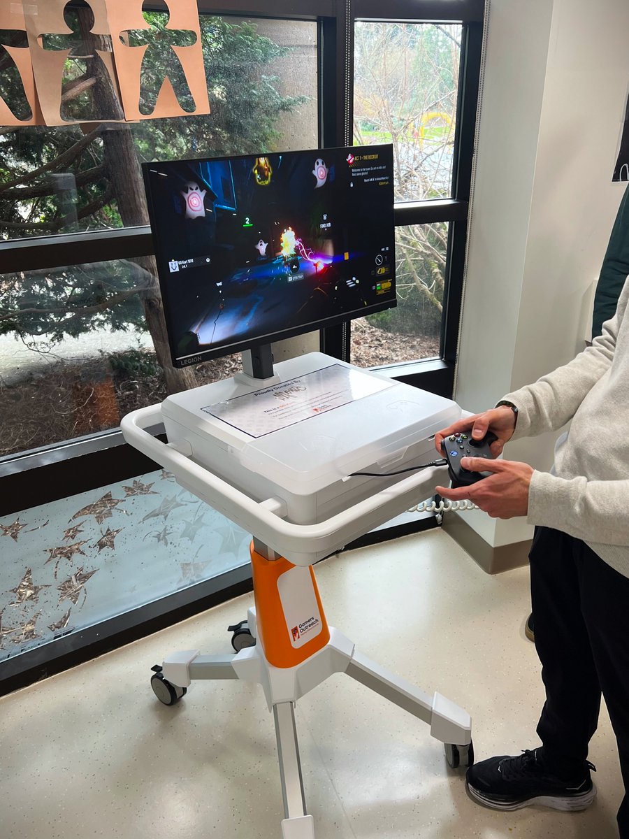 Gaming can bring us joy no matter where we are and that's why we're honored to partner with <a href="/GamersOutreach/">Gamers Outreach</a> to bring a GO Kart gaming kiosk to the Seattle Children's Hospital.