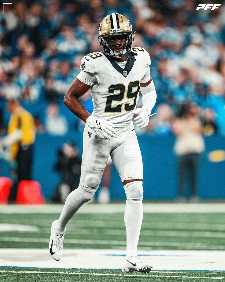 Paulson Adebo makes PFF's top 101 players in football for 2023 (90th): ⚜️ 69.9 passer rating allowed ⚜️ 11 pass breakups, 4 INTs