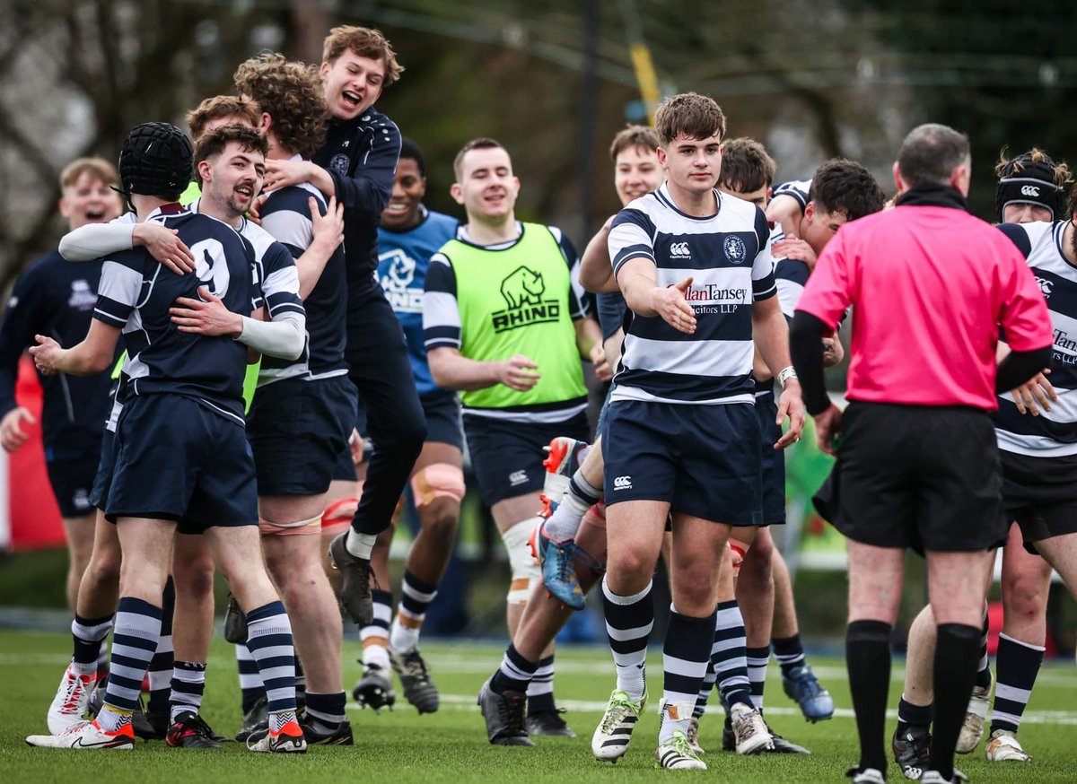 Well done to our Senior Rugby Team on cementing their place in the 2024 Connacht Senior Cup final earlier today. Photo credit to: Inpho Sports Photography