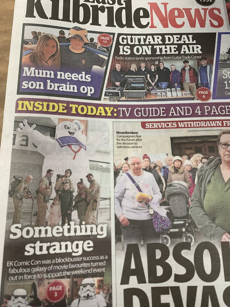 Saving the world and the majority of Scotland one event at a time! #ghostbusters