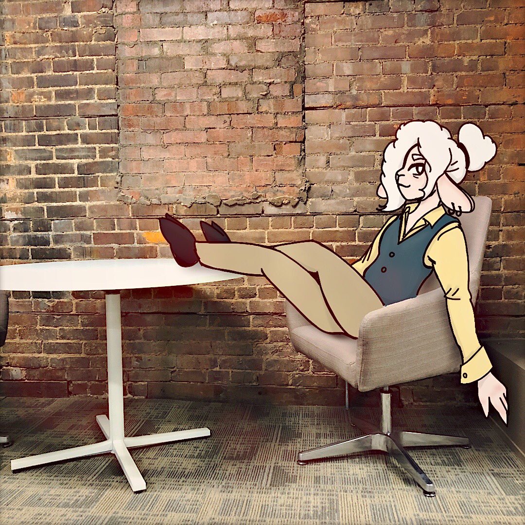 sheepieniagara's tweet photo. Ignore the bags under my eyes: I’m running on cheap coffee and corporate buzzwords. 
#NewProfilePic #LiveNF https://t.co/lsoZPynebw
